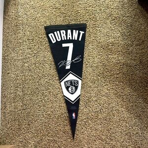 Kevin Durant New York Nets Penant
